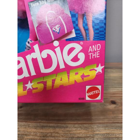 Vintage 1989 Mattel Barbie and the All Stars Aerobic Workout Doll #9099 - Picture 4 of 5